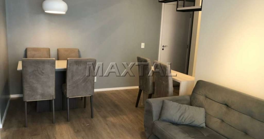 Apartamento para locação de 55m², com 2 dormitórios, sendo 1 suite no Bairro da Mooca.