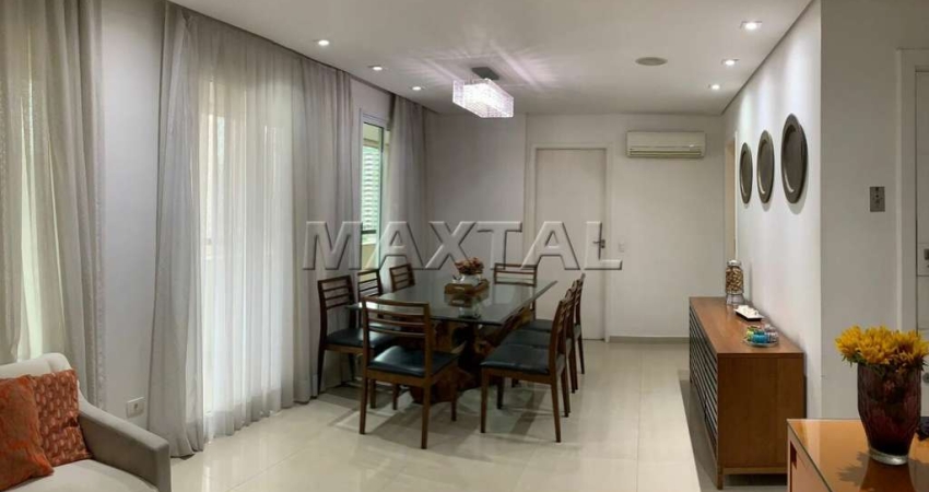 Apartamento 149m² para alugar, na Água Fria, 4 dormitórios, 5 banheiros e 3 vagas, com lazer.