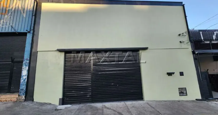 Galpão Comercial em Santana ao lado do Metrô com 100m², com 2 Banheiros, na Cruzeiro do Sul.