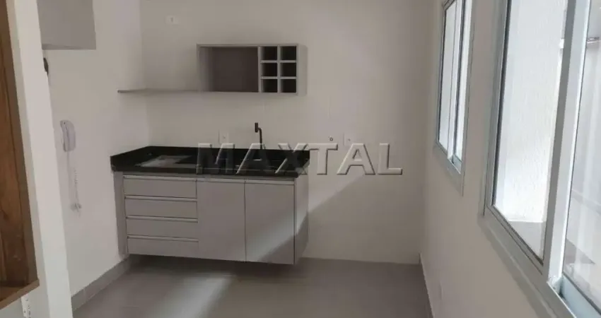 Apartamento de 40m² 2 dormitórios 1 sala, 1 cozinha, 1 área de serviço e semi mobiliado.
