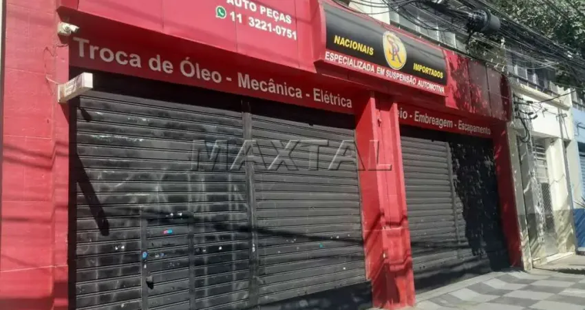 Salão comercial para locação de 180m²,  no bairro Campos Elíseos, na Santa Cecilia.