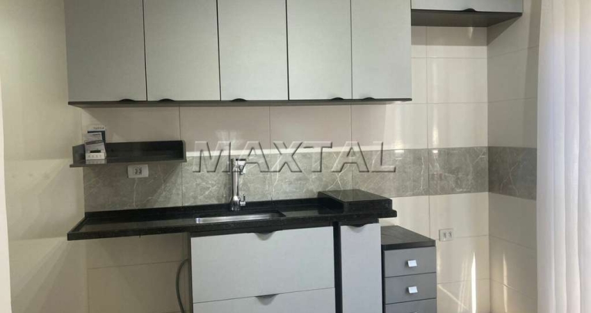 Apartamento para alugar com 28m², 1 quarto e sem vaga - Santana