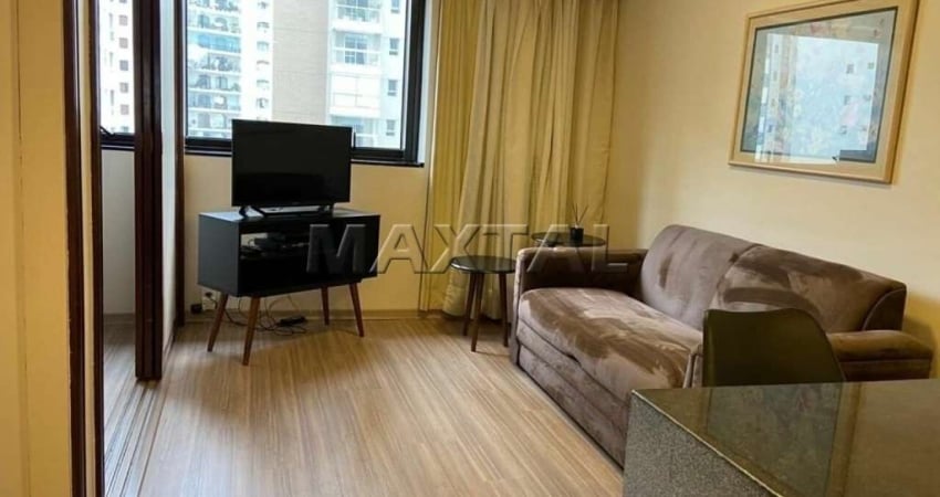 Flat Le Premier para locação com 1 vaga de garagem, no Jardim Paulista.