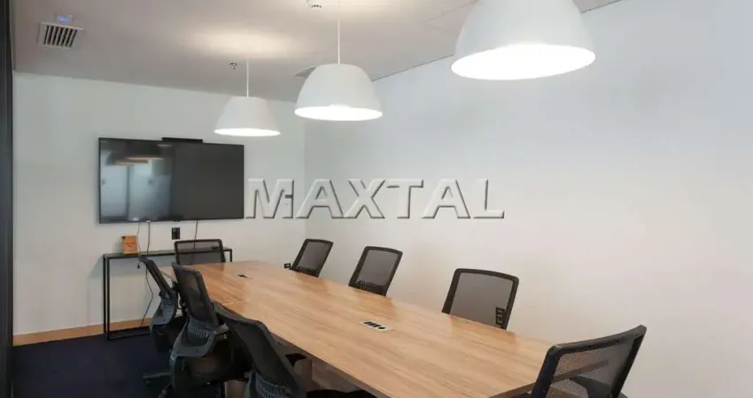 Conjunto comercial mobiliada para locação edifício metro office ii pinheiros.