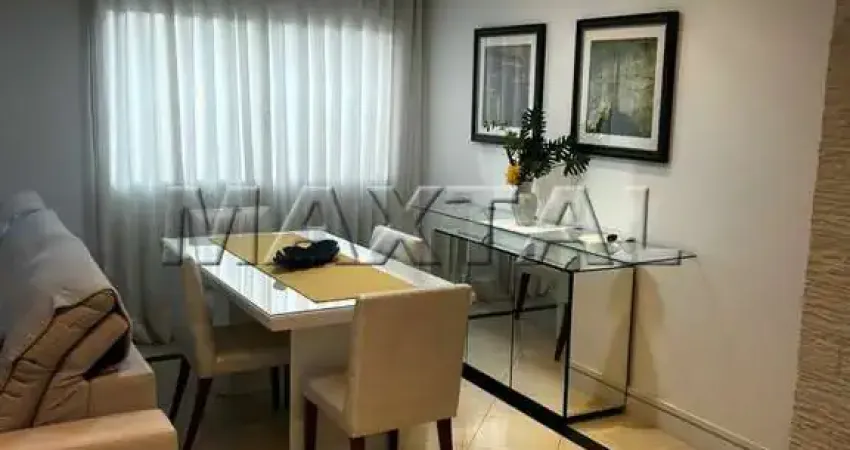 Apartamento 79m² à venda em Santana, 2 quartos sendo 1 suíte, 2 vagas e portaria 24 horas