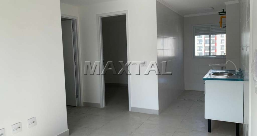 Aparamento novo para venda em Santana, de 45m². Com 1 banheiro e sacada, 1 vaga