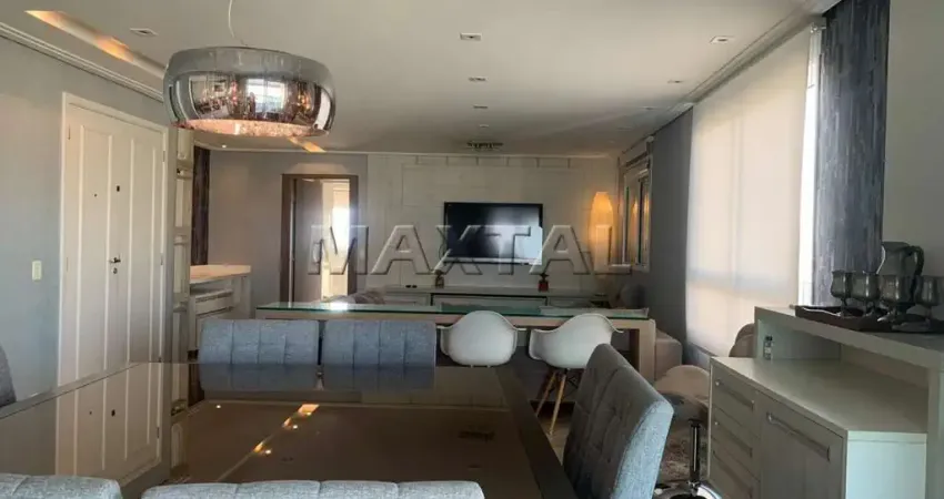 Apartamento de 143m² em Santana, de 3 quartos sendo 2 suite, 4 banheiros, 3 vagas fixa e lazer
