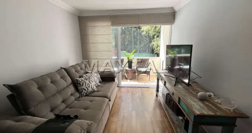 Apartamento à venda 3 quartos, varanda e 1 vaga fixa - santana, próximo a brás leme.