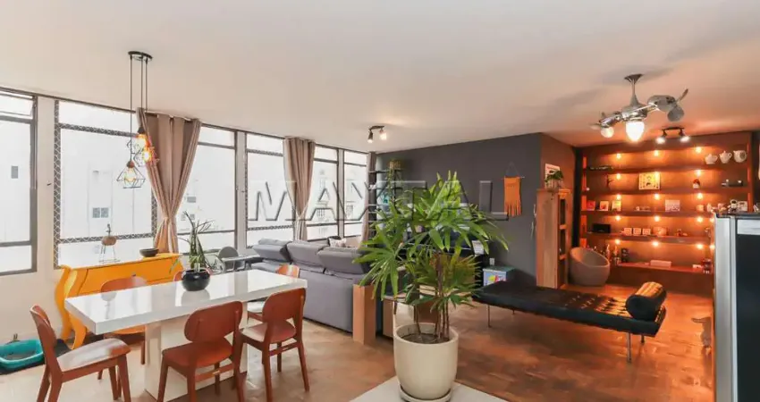 Apartamento com 93 m², pronto para morar, 3 quartos, 1 banheiro salas integradas, circuito cultural.