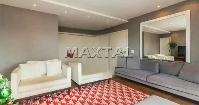 Apartamento 143m² de alto padrão em santana, 3 dormitórios, 2 vagas, lazer completo.