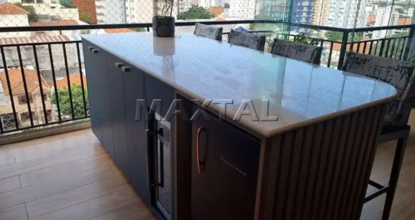 Apartamento à venda de 133m², com 3 dormitórios, 3 banheiros e 2 vagas, em santana.