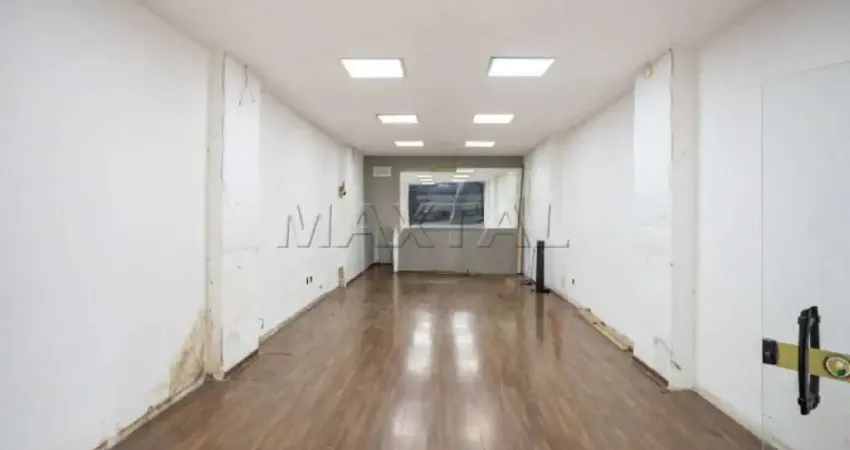 Salão comercial para locação com 1 banheiro, na avenida braz leme, de 76 m².