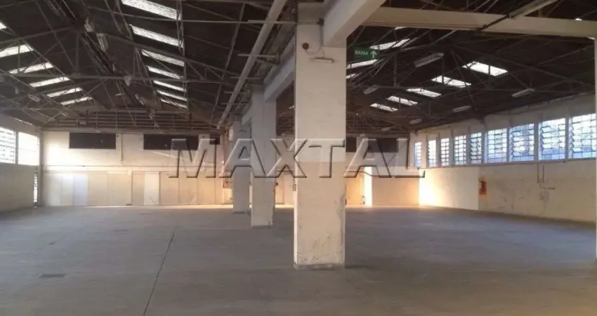 Galpão no limão com 3640m², a 700 metros da marginal do tiête, pé direito alto e escritórios