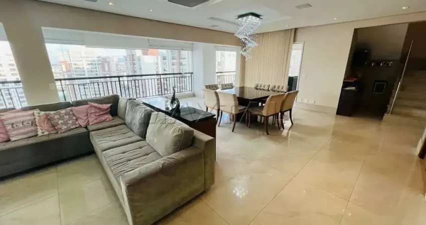 Apartamento para locação de 364m², com 4 quartos e 4 vagas, no tatuapé.