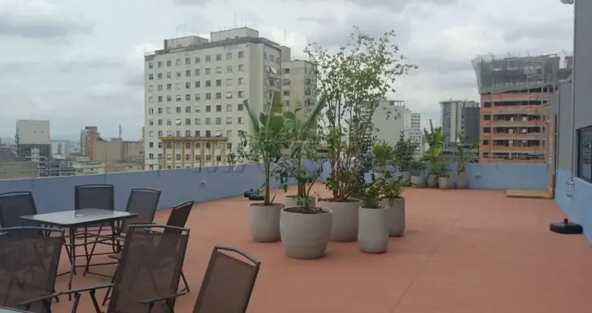 Studio para alugar de 32,84m² com 1 dormitório, largo do arouche - república.