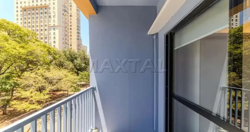 Studio para alugar  com 1 dormitório, no largo do arouche, república - são paulo.