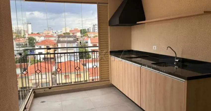 Apartamento de 74m² , 2 quartos, sala com varanda gourmet e 1 vaga, no jardim são paulo.