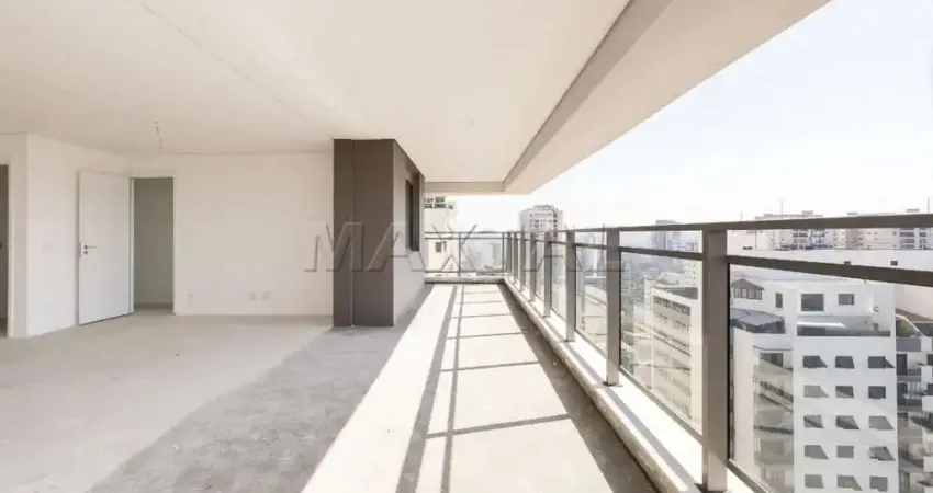 Apartamento à venda em campo belo com 3 quartos, sendo 3 suítes, 154m², lazer completo.