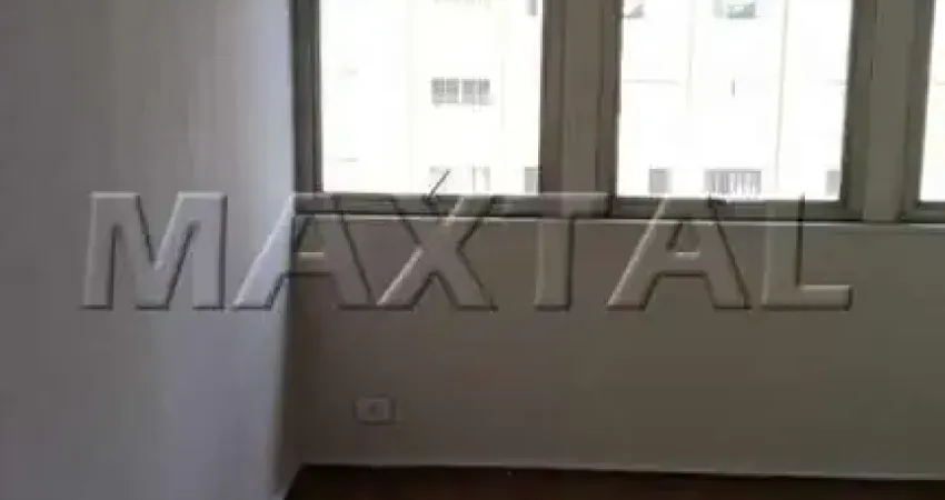 Apartamento para locação de 43m², com 1 dormitório e sala, no centro, república.