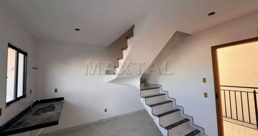 Apartamento duplex novo para locação de 52 m² com 2 dormitórios, próximo  ao shopping center norte.