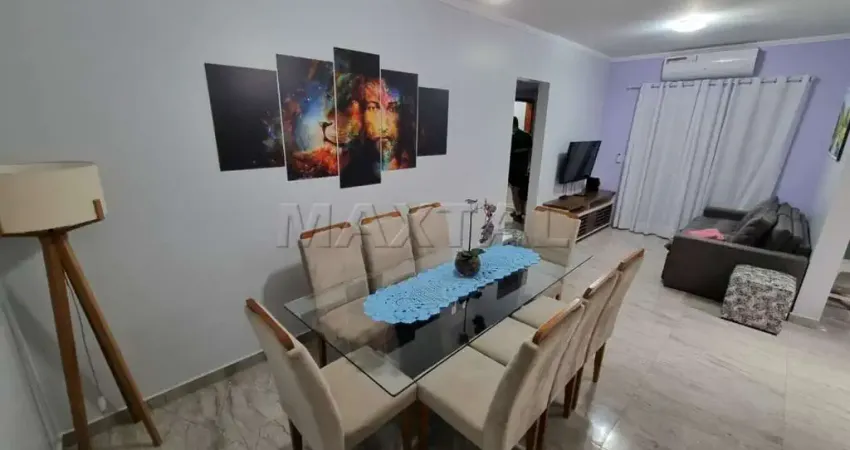 Apartamento à venda 104m², com 3 quartos, 2 vagas na praia grande a 600 metros da praia.