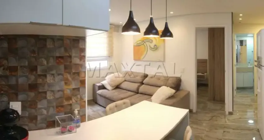 Apartamento à venda de 37m², com 2 dormitórios, cozinha conjugada com a sala, 1 banheiro, em santana