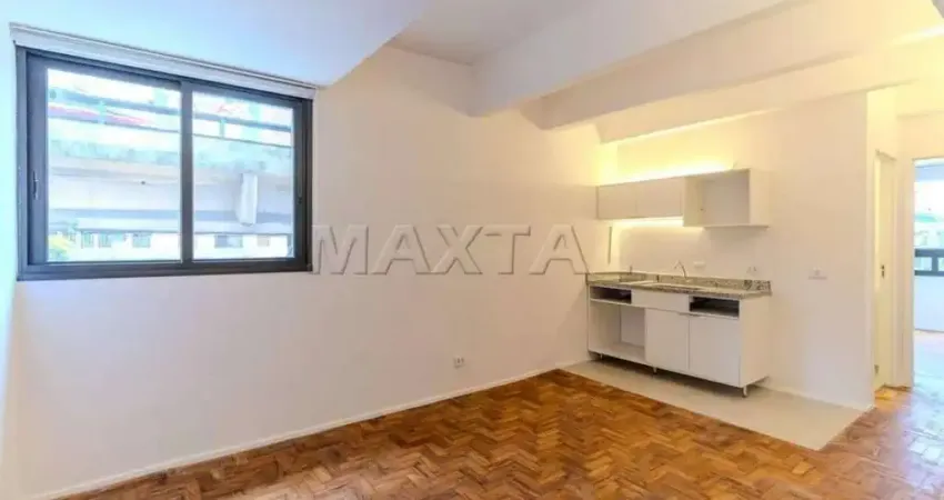 Apartamento para alugar de 41m² no largo do arouche, república, são paulo.