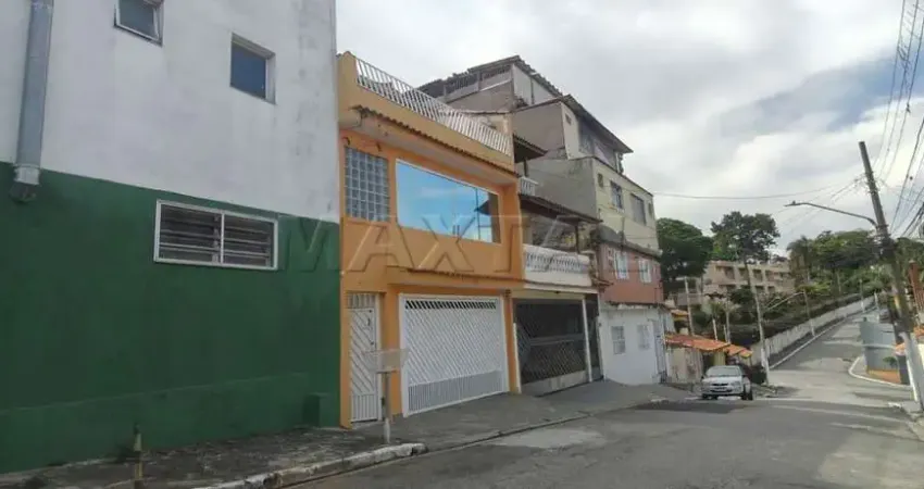 Sobrado à venda com 3 quartos sendo 1 suíte, 2 banheiros, 1 lavabo e 1 vaga de garagem