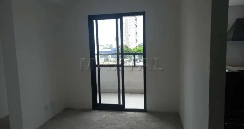 Apartamento de 52m², 2 quartos, 1 banheiro, Terraço gourmet, cozinha americana , sala, 1 garagem
