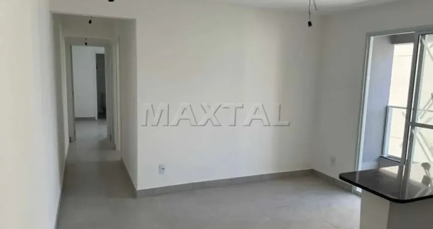 Apartamento a venda com 52m², 2 quartos, 1 suíte, sacada, 2 banheiros no Jardim São Paulo