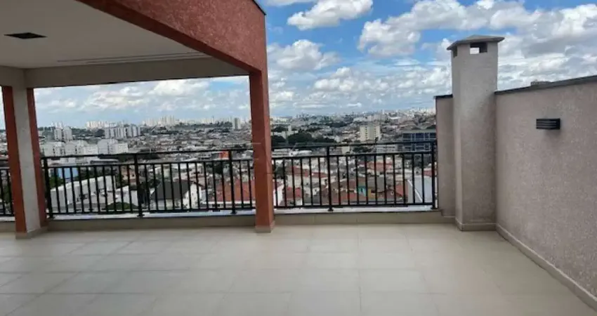 Vende apartamento cobertura, novo ,vila nive com 2 dormitórios, sala com sacada e churrasquei