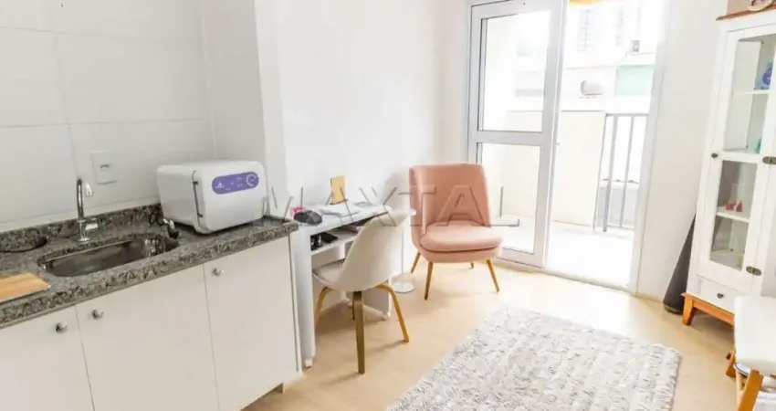 Apartamento a venda. 1 dormitório, 1 banheiro, com varanda, 27m² na Mooca