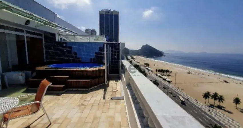 Cobertura com 4 quartos à venda na Avenida Atlântica, Copacabana, Rio de Janeiro