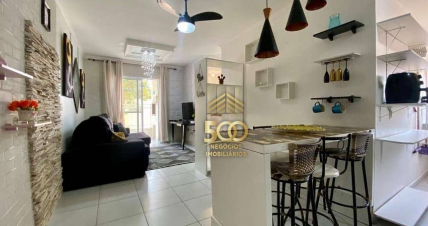 Apartamento com 2 dormitórios à venda, 62 m² por R$ 457.000,00 - Vargem Grande - Florianópolis/SC