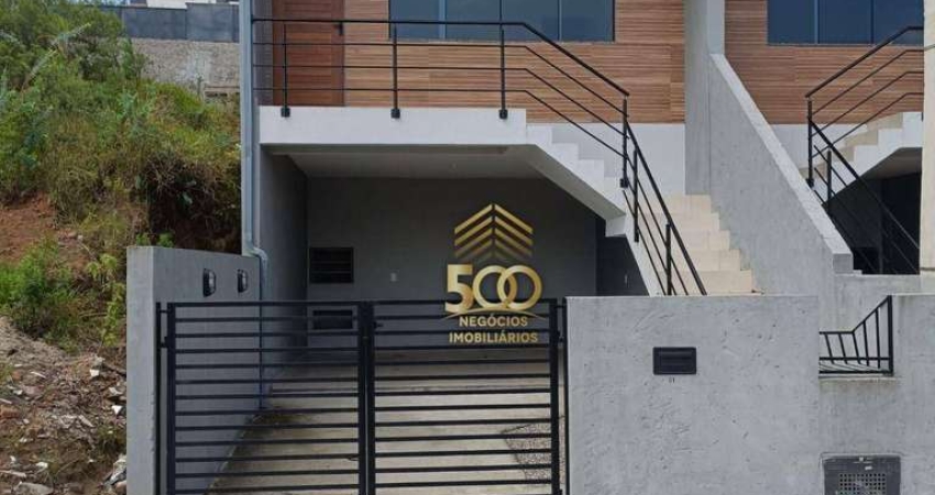 Sobrado com 3 dormitórios à venda, 104 m² por R$ 690.000,00 - Potecas - São José/SC