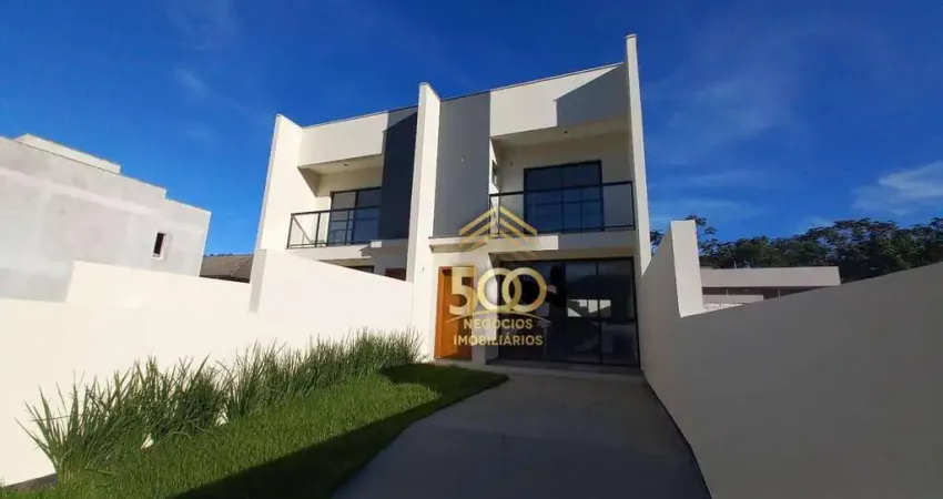 Sobrado com 2 dormitórios à venda, 85 m² por R$ 450.000,00 - Forquilhas - São José/SC