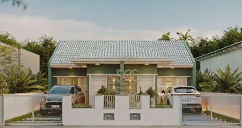 Casa com 2 dormitórios à venda, 48 m² por R$ 370.000,00 - Forquilhas - São José/SC