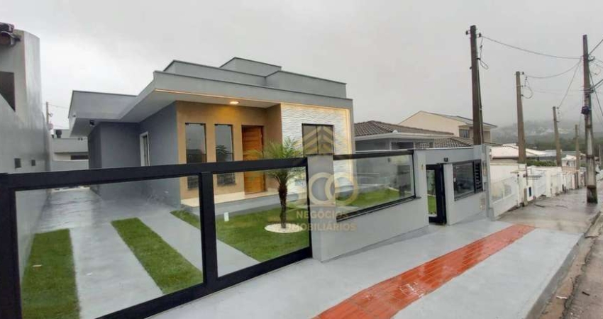 Linda casa com 3 dormitorios sendo uma suite, Bela vista Palhoça