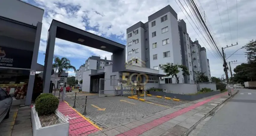 Apartamento com 2 dormitórios à venda, 52 m² por R$ 270.000,00 - Ponte do Imaruim - Palhoça/SC