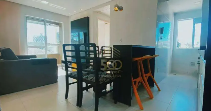 Apartamento Mobiliado, com 2 dormitórios à venda, 58 m² por R$ 390.000 - Cidade Universitária Pedra Branca - Palhoça/SC