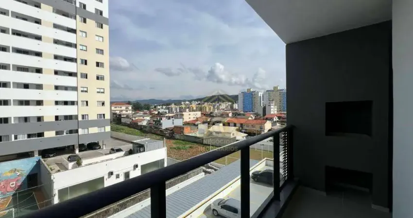 Apartamento com 2 dormitórios à venda, 65 m² por R$ 460.000,00 - Areias - São José/SC