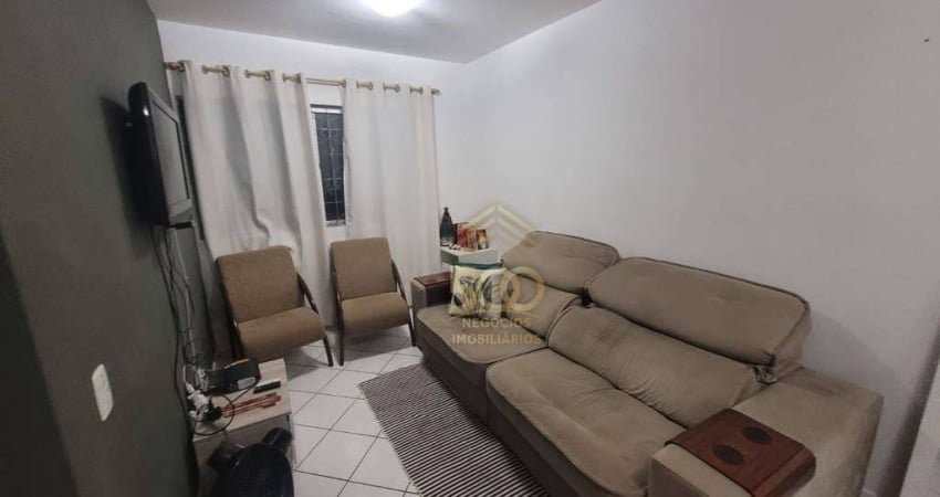 Apartamento com 2 dormitórios para alugar,  por R$ 1.800/mês - Serraria - São José/SC