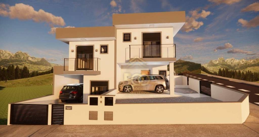 Sobrado com 2 suítes à venda, 105 m² por R$ 450.000 - Sertão do Maruim - São José/SC