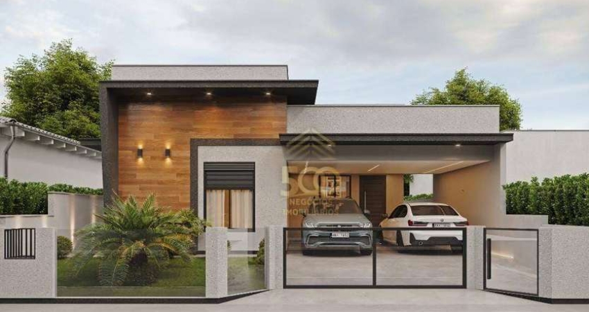 Casa com 3 dormitórios à venda, 125 m² por R$ 900.000,00 - Forquilhas - São José/SC
