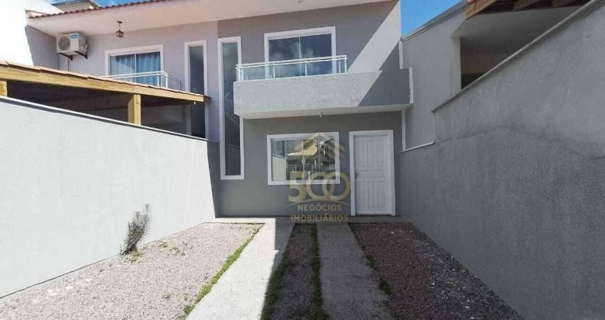 Sobrado com 2 dormitórios à venda, 70 m² por R$ 360.000,00 - Potecas - São José/SC