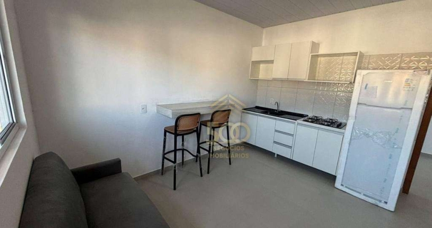 Apartamento com 01 dormitório para alugar, por R$ 1.820/mês - Ratones - Florianópolis/SS
