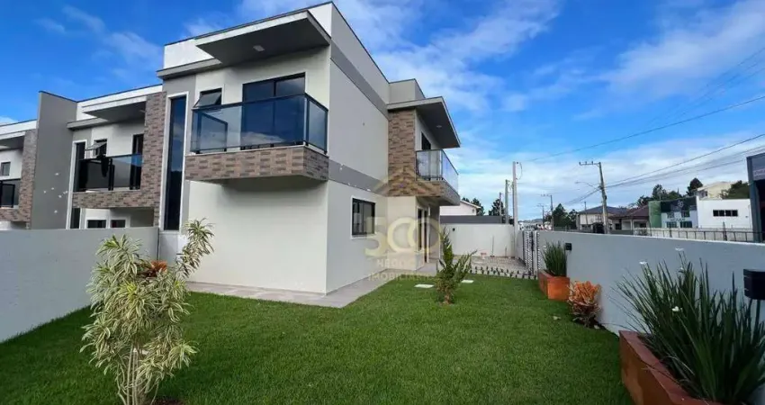 Sobrado com 3 dormitórios à venda, 132 m² por R$ 708.000,00 - Potecas - São José/SC