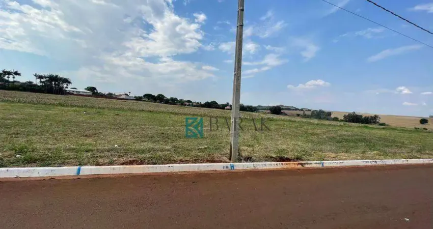 Direitos - terreno à venda, 168 m² por r$ 45.000 - rodovia km 133 - doutor camargo/pr