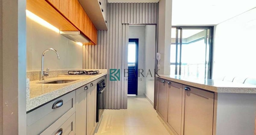 Apartamento semi-mobiliado com 1 suíte + 1 quarto para alugar, 66 m² - Zona 08 - Maringá/PR