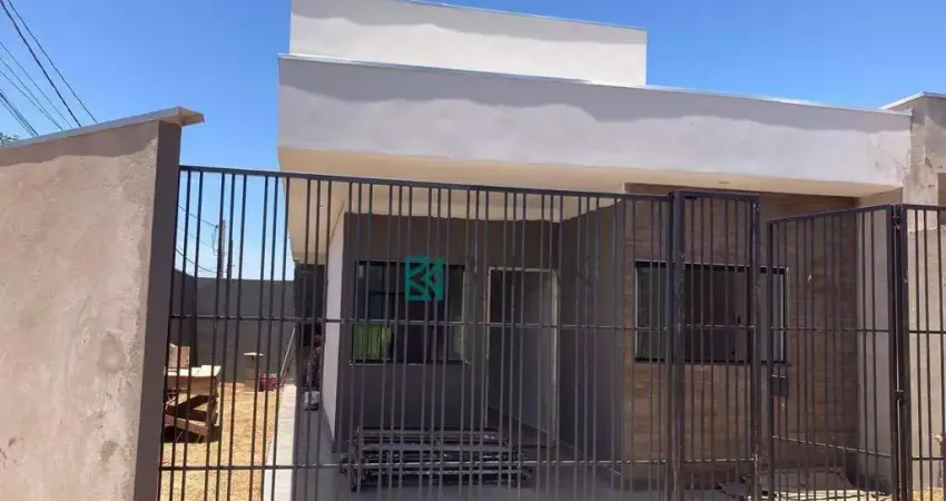 Casa com 2 dormitórios à venda, 70 m² por r$ 315.000,00 - jardim são paulo - sarandi/pr